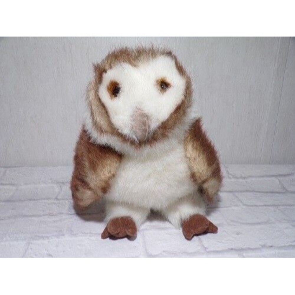 Folkmanis Barn Owl Full Body Hand Puppet Plush 12" Theater Pretend Play Acting